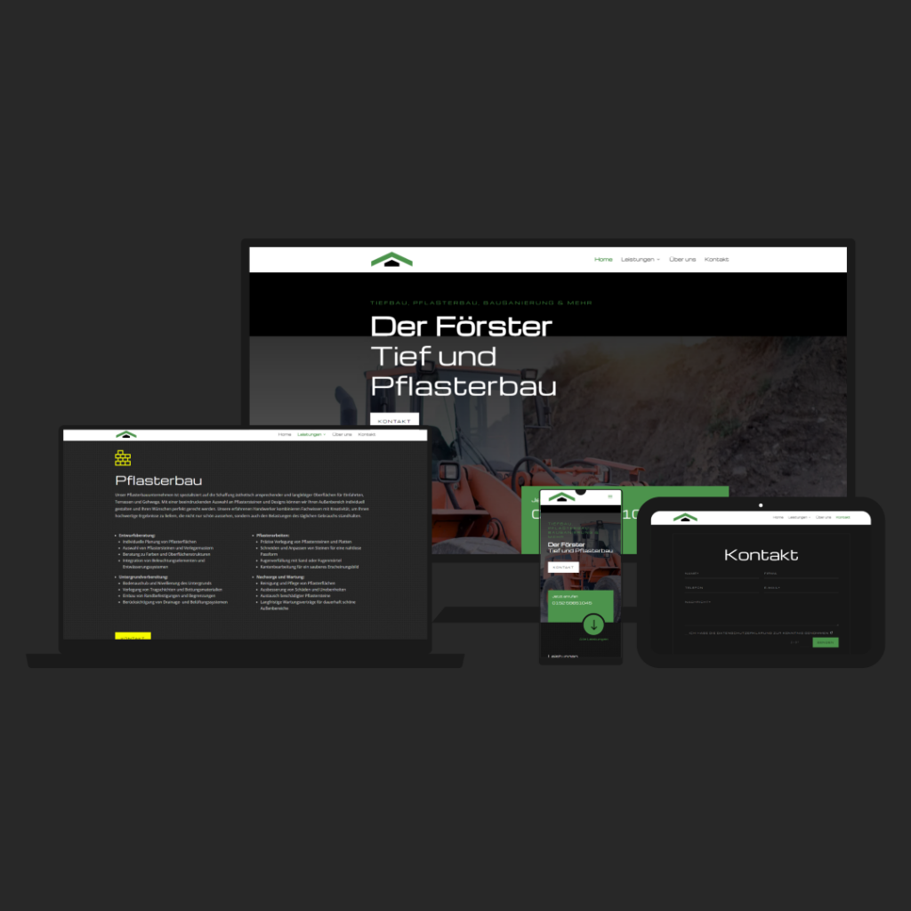 Referenzen 10 Tiefbau Webdesign und Webentwicklung Idunatek Frankfurt