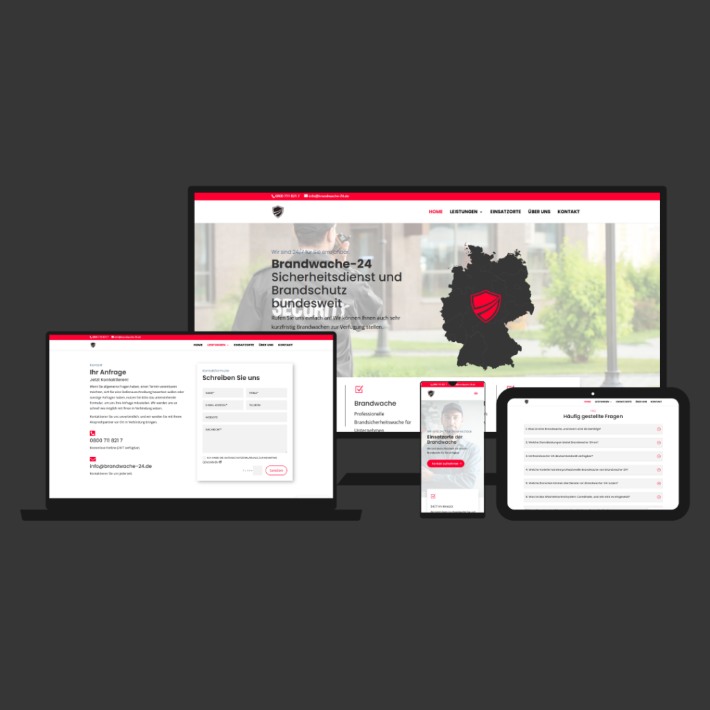 Referenzen 14 Brandwache Webdesign und Webentwicklung Idunatek Frankfurt