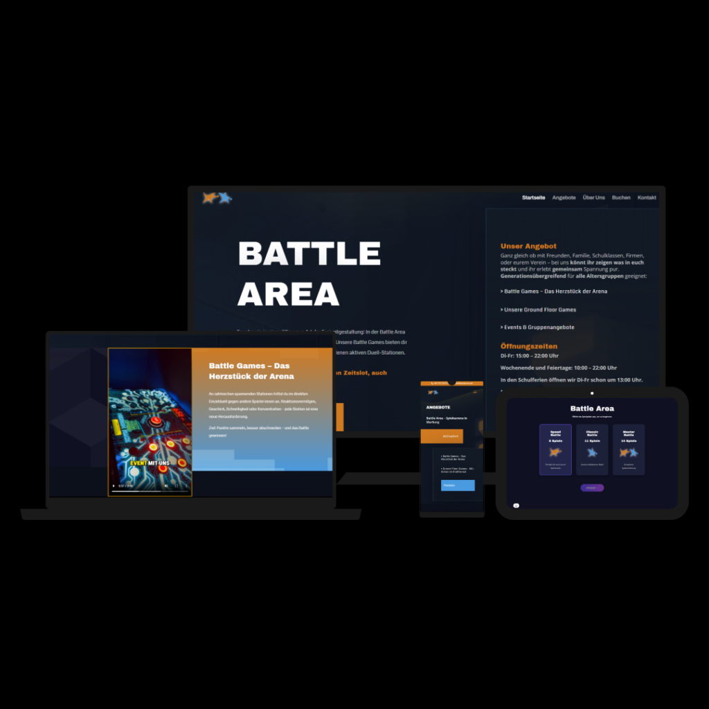 Battle Area Webdesign Gross